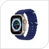 Λουράκι Σιλικόνης Dux Ducis OceanWave Bracelet Apple Watch (38/ 40/ 41mm) Σκούρο Μπλε
