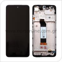 LCD with Touch Screen & Middle Plate Xiaomi Redmi Note 10 5G Tarnish (Original)