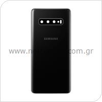 Καπάκι Μπαταρίας Samsung G975F Galaxy S10 Plus Μαύρο (Original)