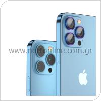 Aluminum Camera Cover Full Face Devia Apple iPhone 14 Pro/ 14 Pro Max Peak Sierra Blue (3 pcs.)