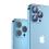 Προστατευτικό Κάλυμμα Αλουμινίου Full Face Devia για Τζαμάκι Κάμερας Apple iPhone 14 Pro/ 14 Pro Max Peak Μπλε (3 τεμ)